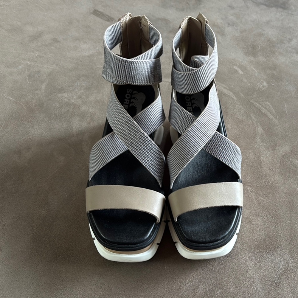 Sorel Platform Wedge Sandals
